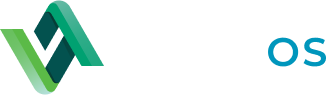 Logo of VerdeOS with stylized green and teal shapes forming a design on the left and the text "VERDEOS" in capital letters to the right.